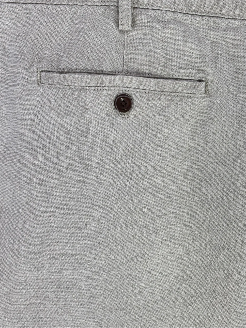Banana Republic Men's Light Khaki Linen 7
